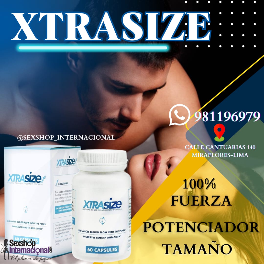 SUPLEMENTO ORIGINAL XTRASIZE-AUMENTA LA TESTOSTERONA-POTENCIADOR VIRIL-SEXSHOP LIMA 971890151 